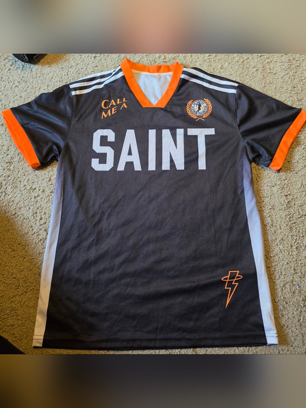 NWOT Shinedown Limited SAINT Soccer Jersey Men's Size Small